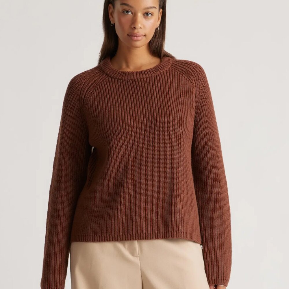 Cotton Fisherman Sweater